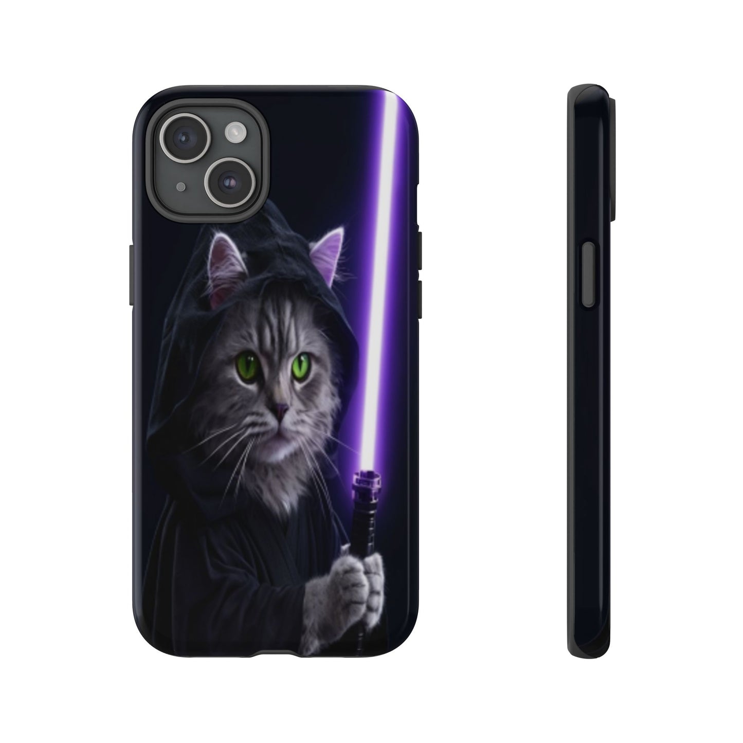 "Jedi Whisker" Mobile Phone Case (purple)