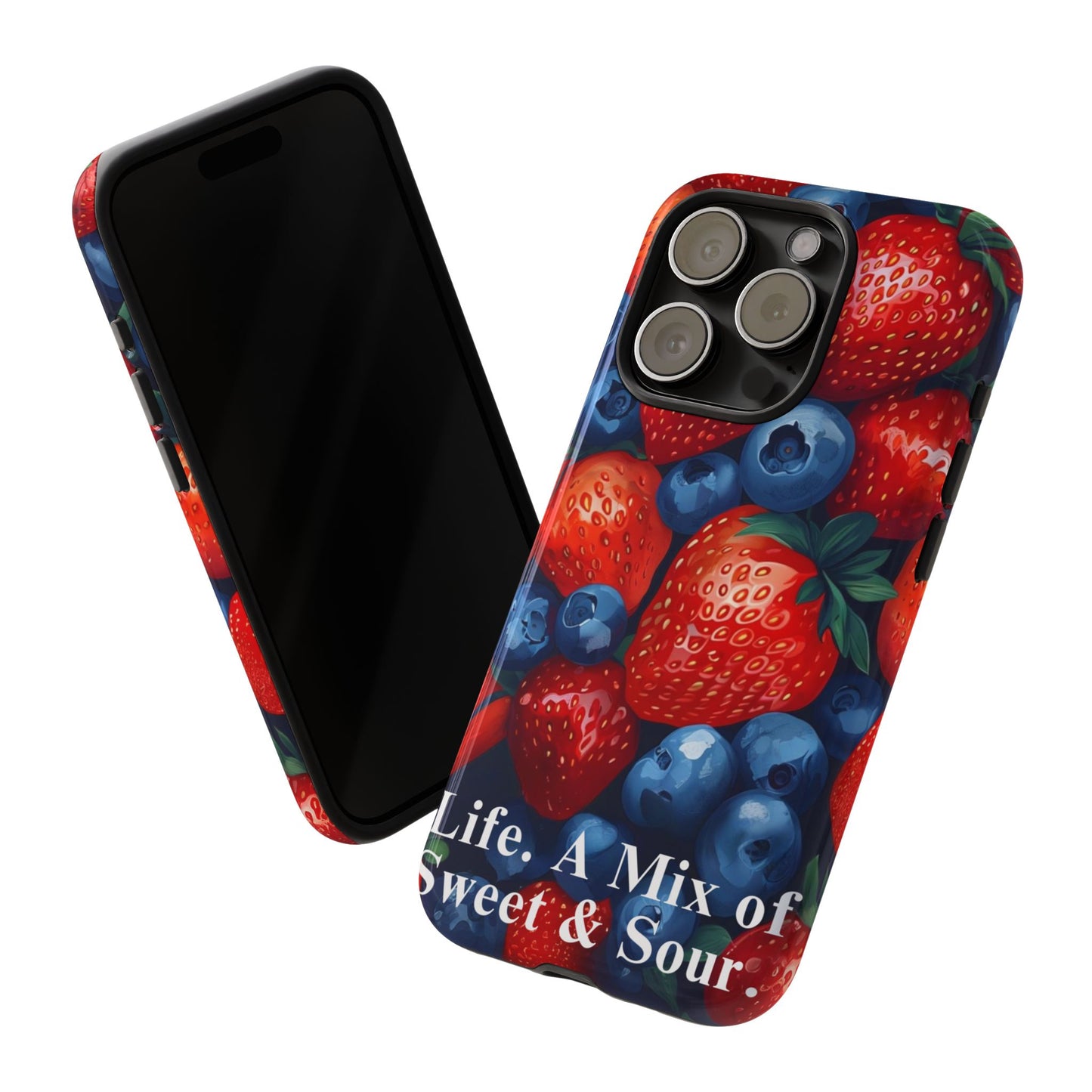 "Life. A Mix of Sweet and Sour" Mobile Phone Case