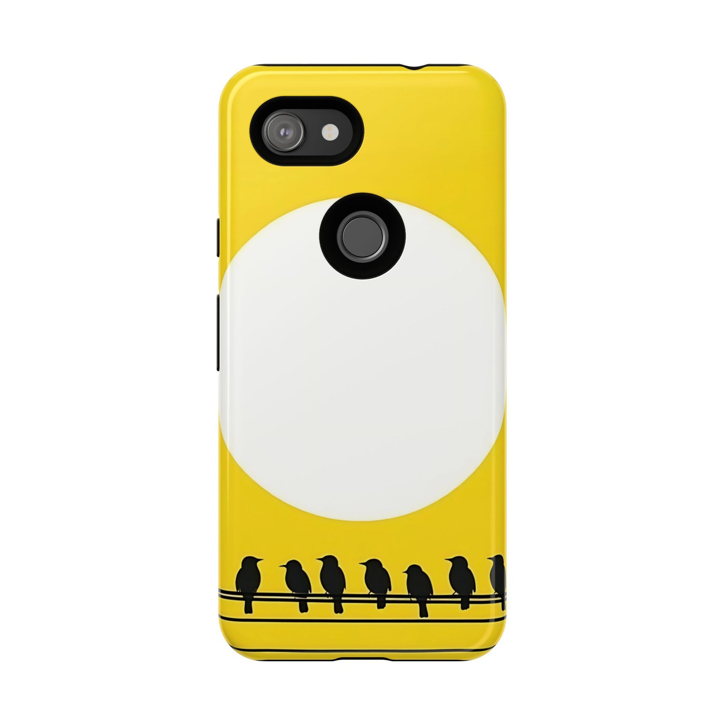 "The Feathered Assembly - Yellow" Mobile Phone Case
