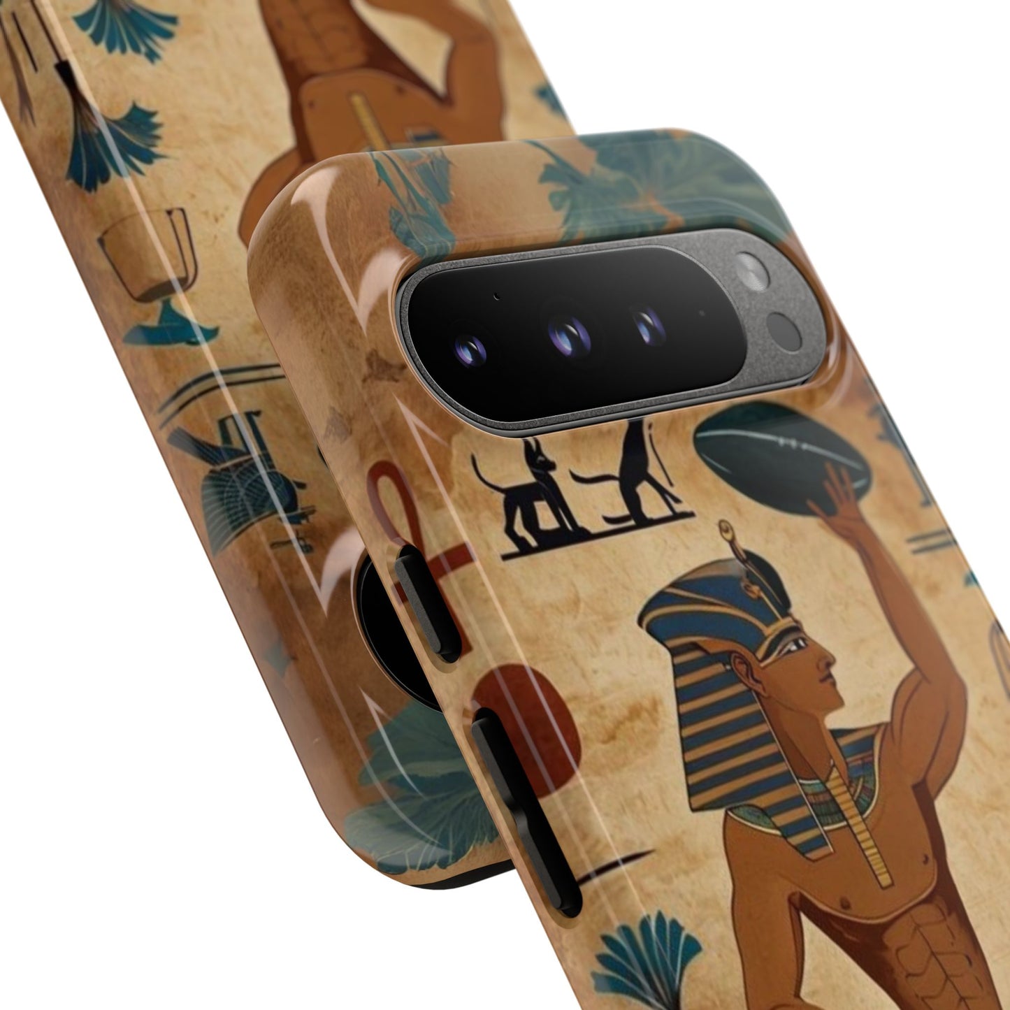 "Tutankhaman Takes the Pass" Mobile Phone Case