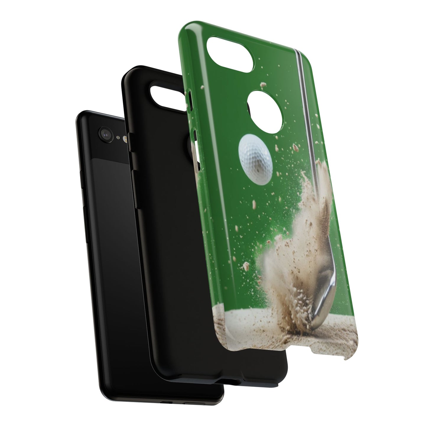 "Bunker Shot" Mobile Phone Case (light green)