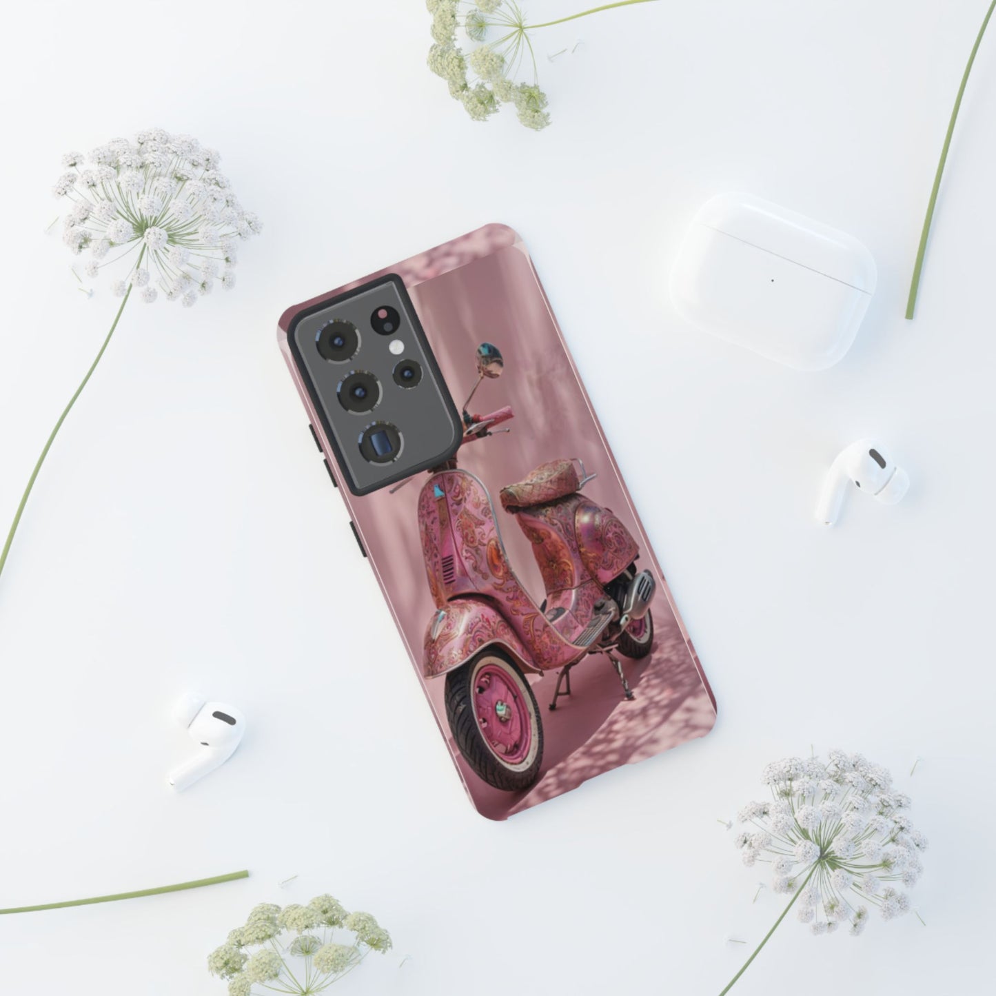 "I believe in Pink - Audrey Hepburn" Mobile Phone Case