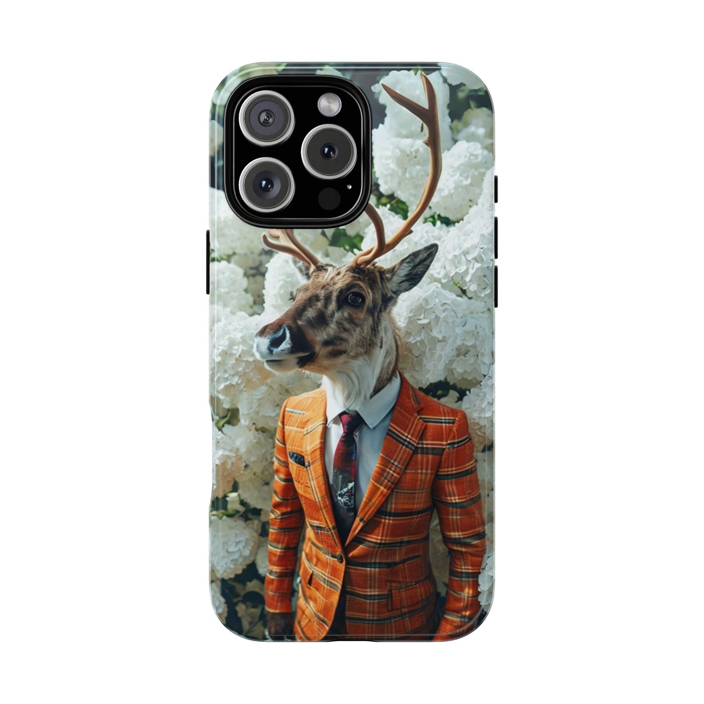 "The Stag" Mobile Phone Case (orange)
