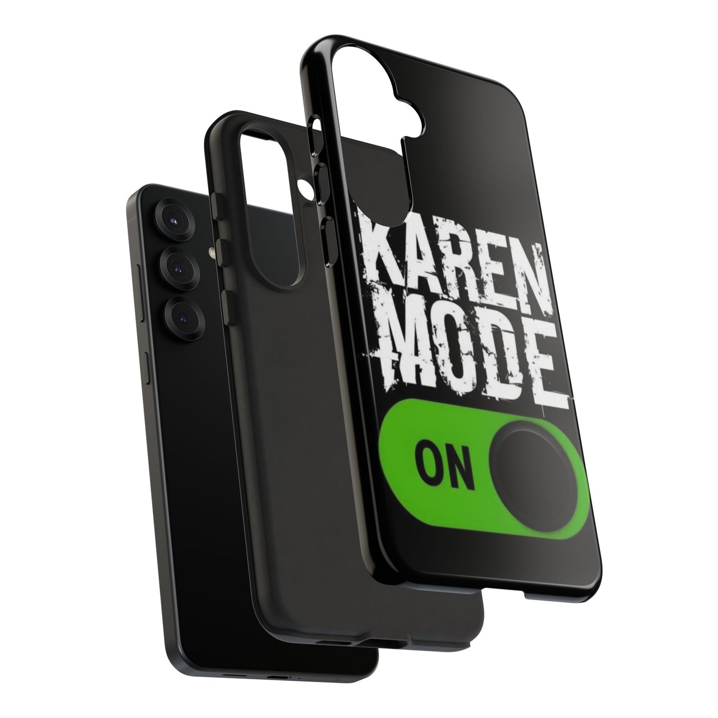"Karen Mode On" Mobile Phone Case (green)