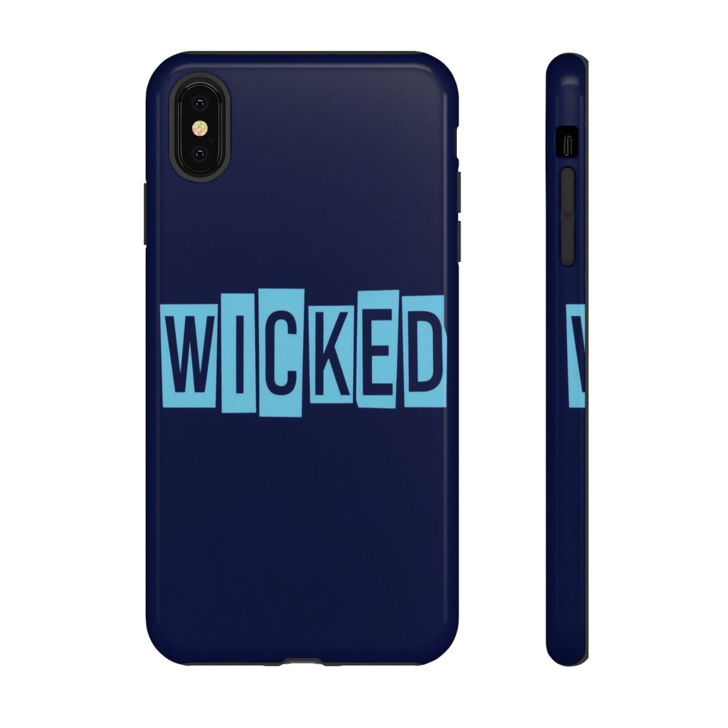 "Wicked" Mobile Phone Case (blue)