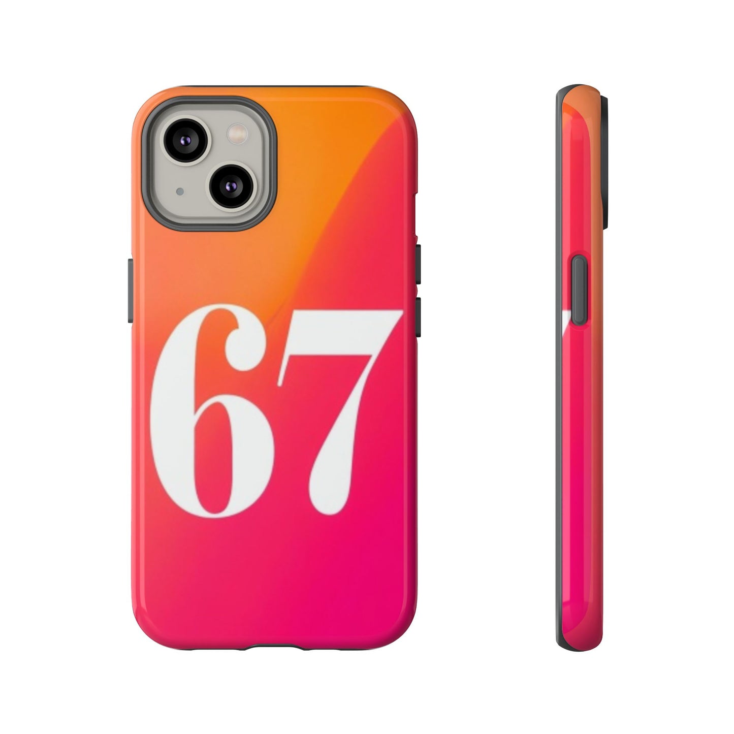 "67" Mobile Phone Case