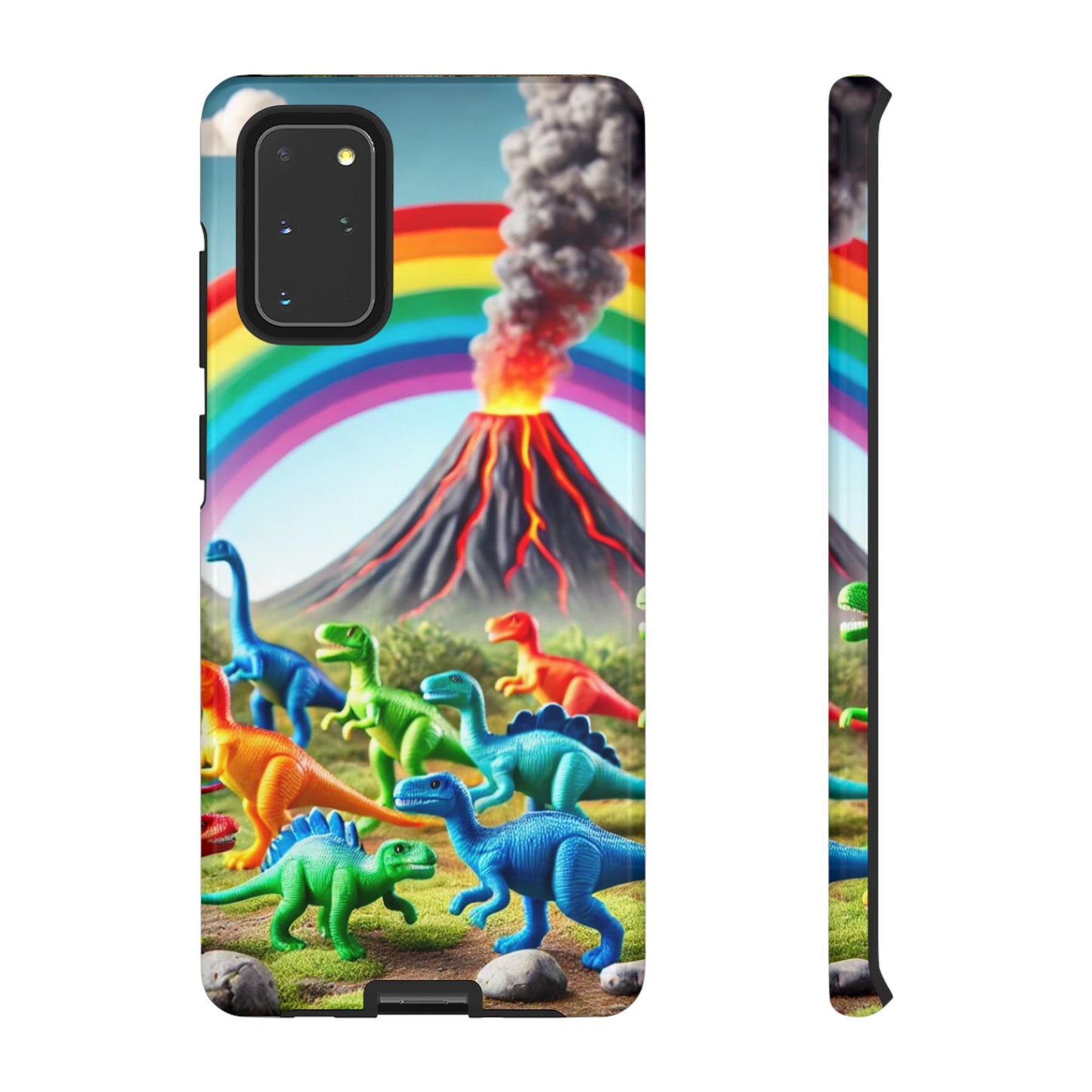 "Rainbow Dinosaurs" Mobile Phone Case