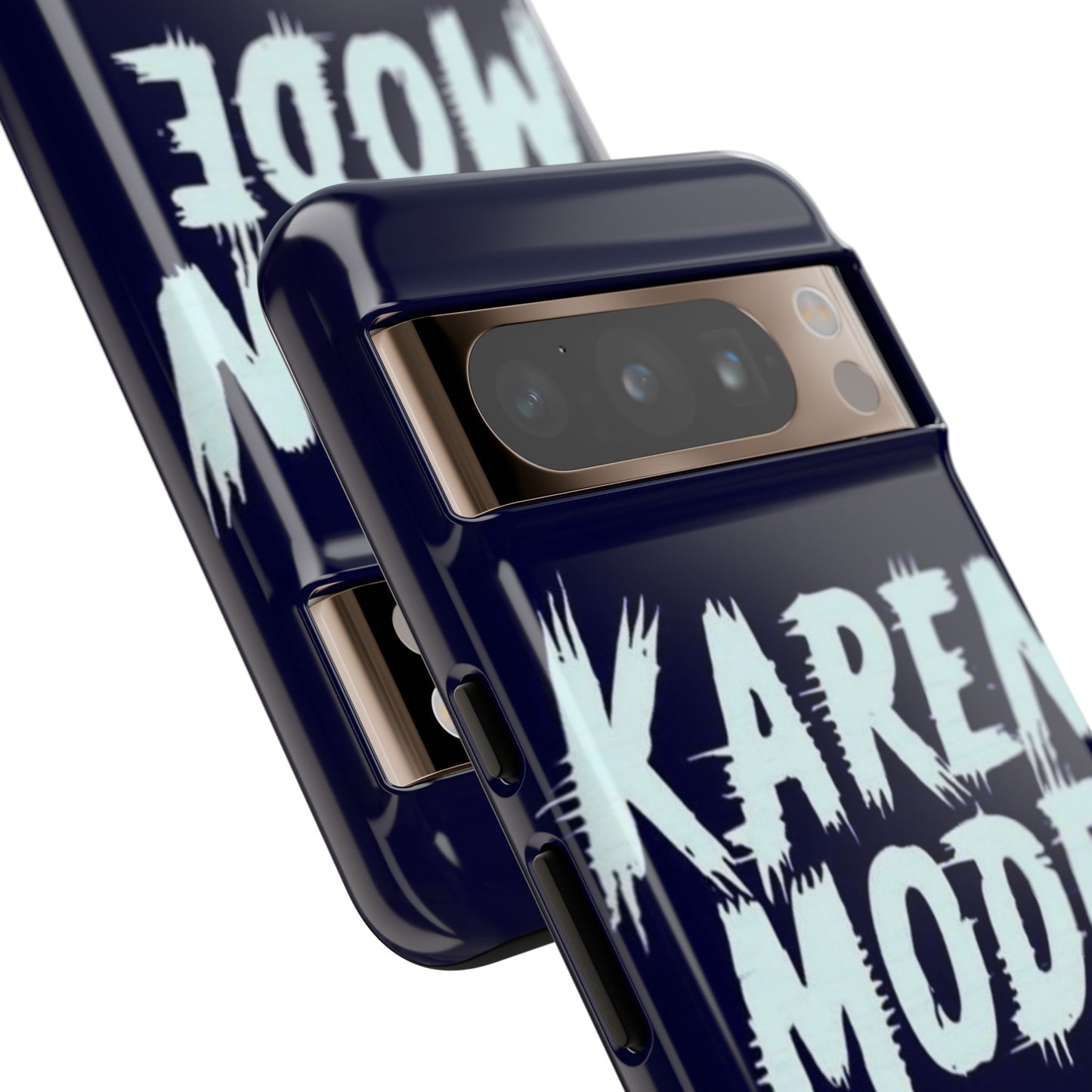 "Karen Mode On" Mobile Phone Case (blue)