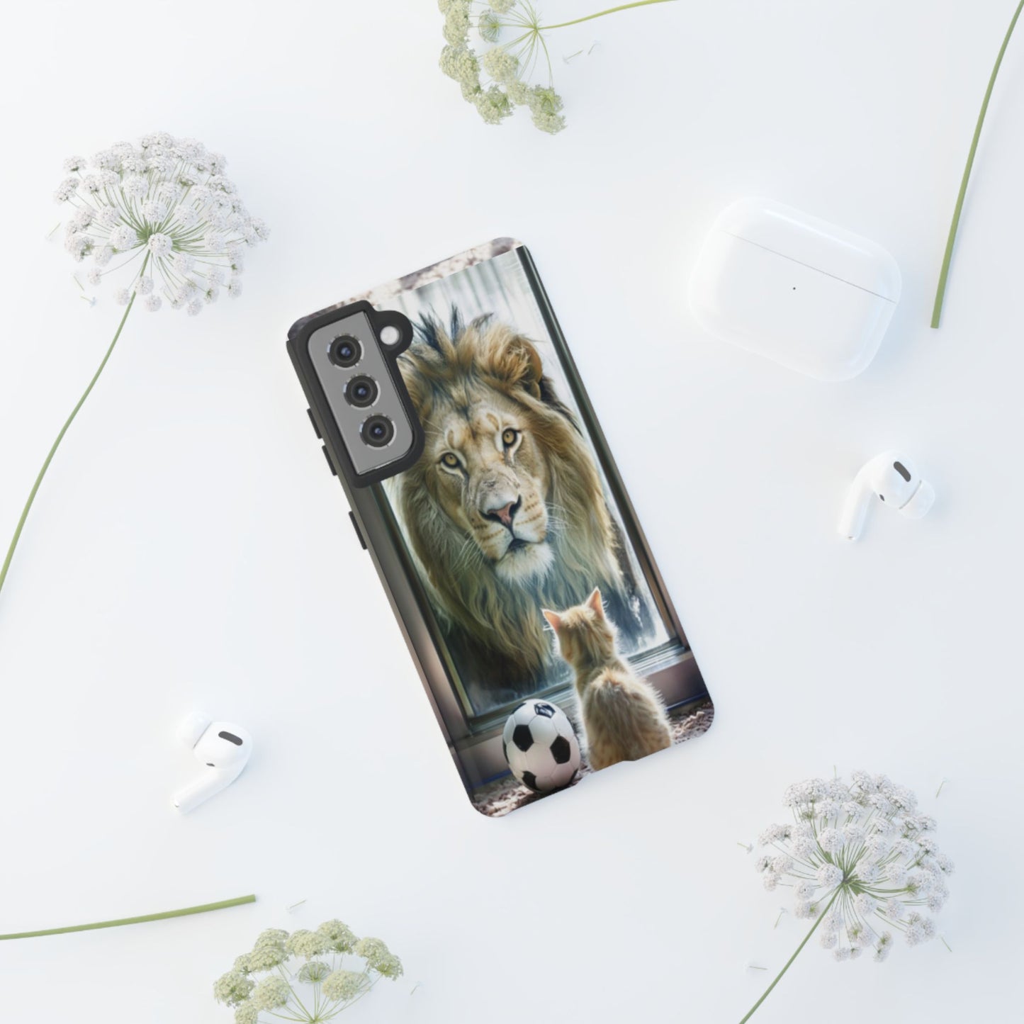 "The Lion Within" Mobile Phone Case (soccer)