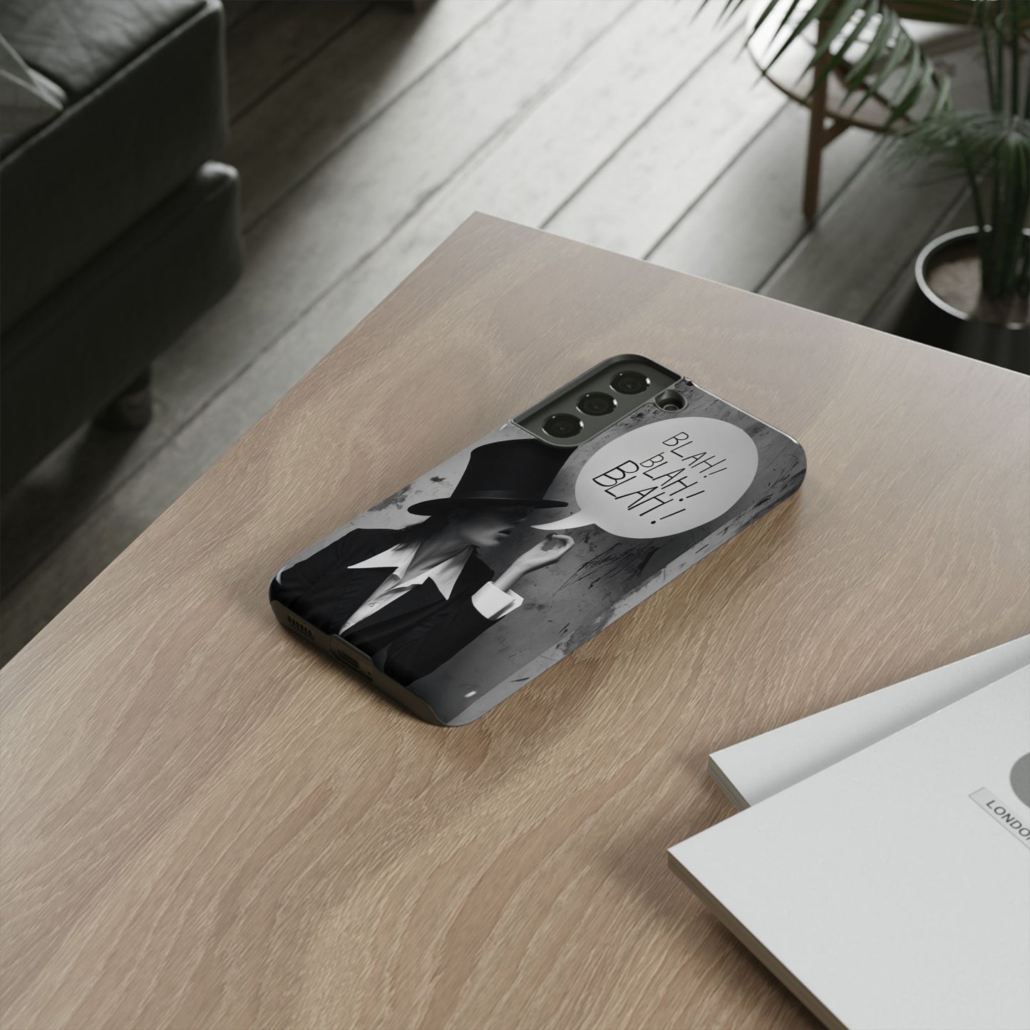 "Executive Blah!" Mobile Phone Case