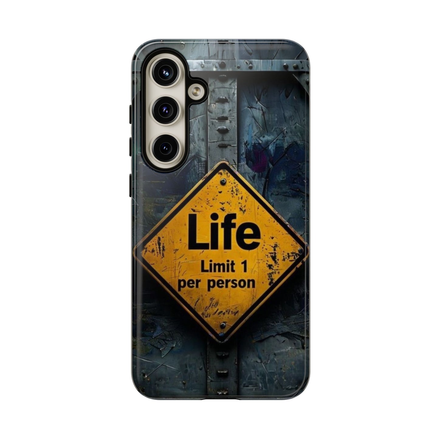 "Life, Limit 1 Per Person" Mobile Phone Case