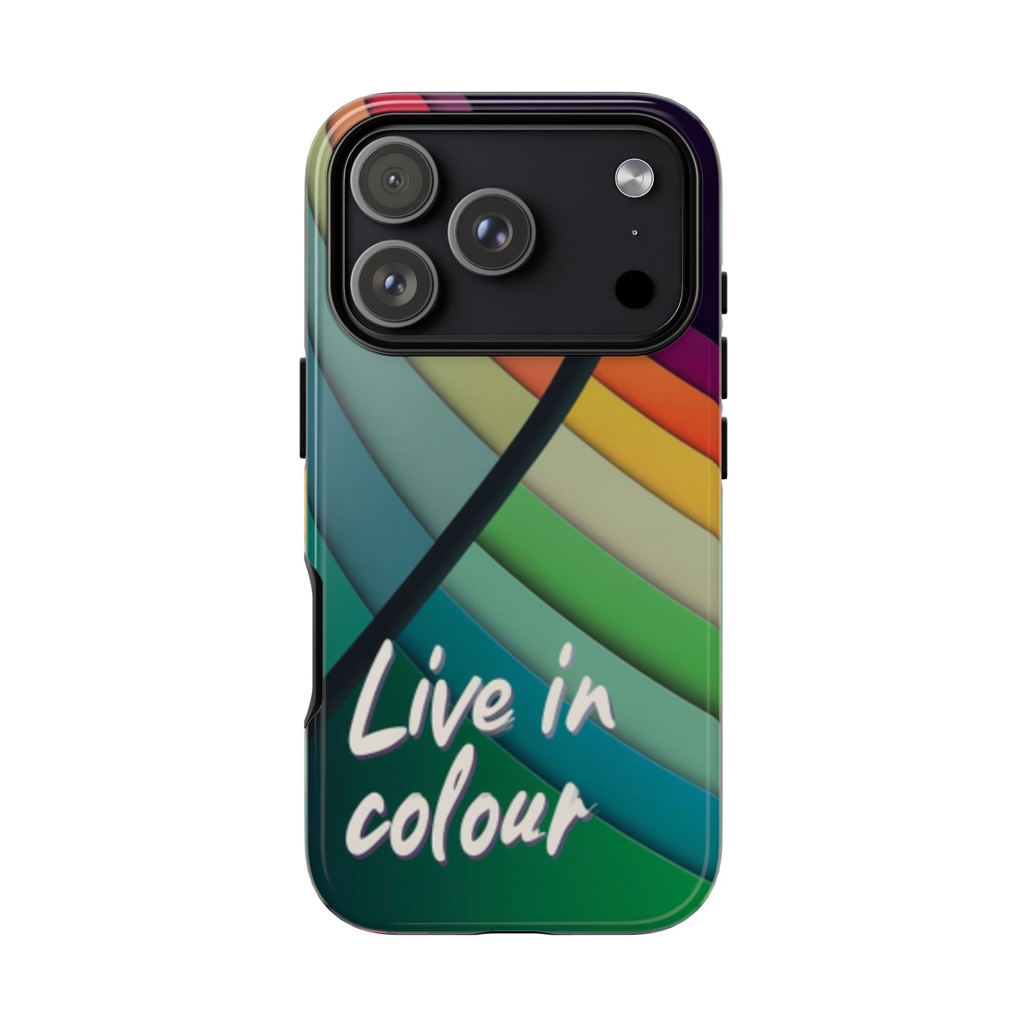 "Live in Colour" Mobile Phone Case
