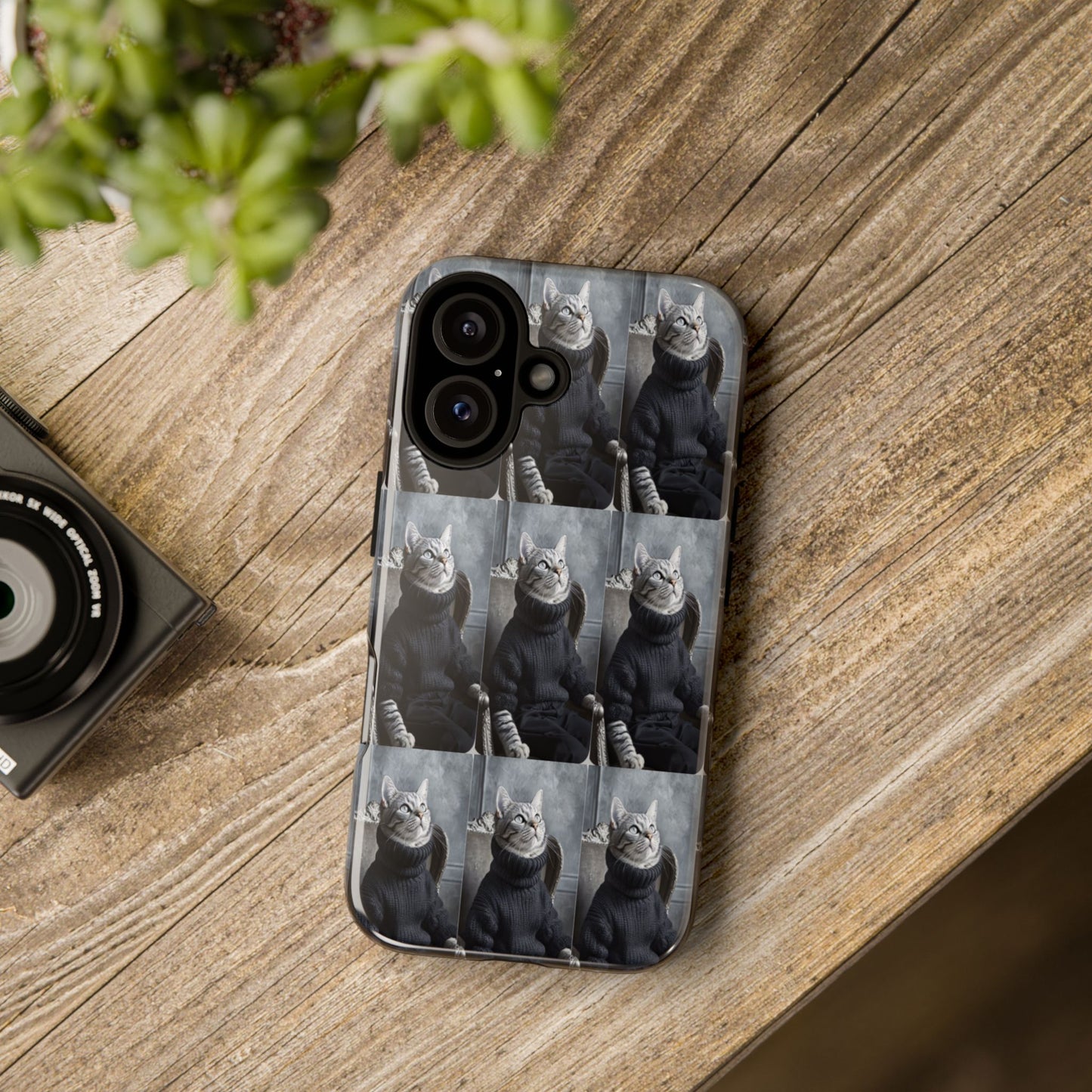 "Paws of Reflection" Mobile Phone Case