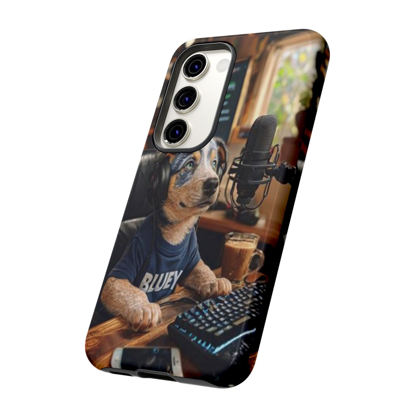 "Blue Heeler - a Tribute to Bluey" Mobile Phone Case