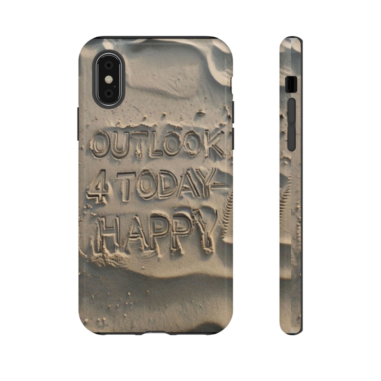 "Life is Short.  Be Happy" Mobile Phone Case