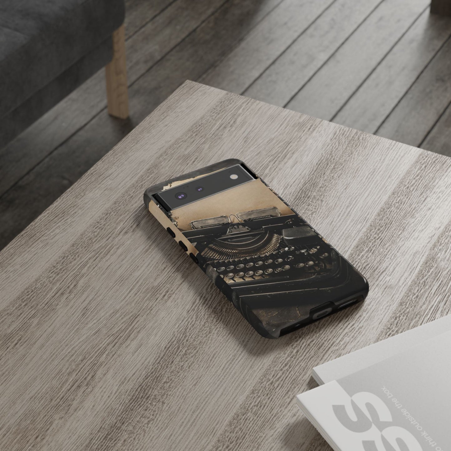 "Fade in. A Writer at the Cusp of Genius" Mobile Phone Case