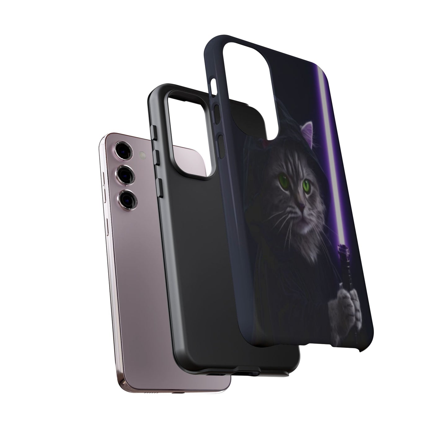 "Jedi Whisker" Mobile Phone Case (purple)