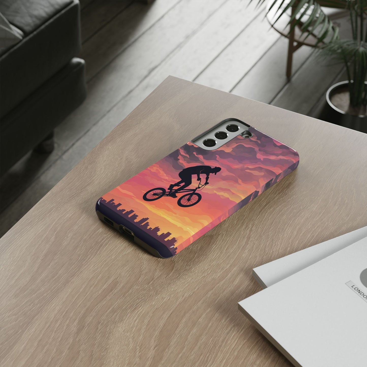 "Sunset Jump" Mobile Phone Case