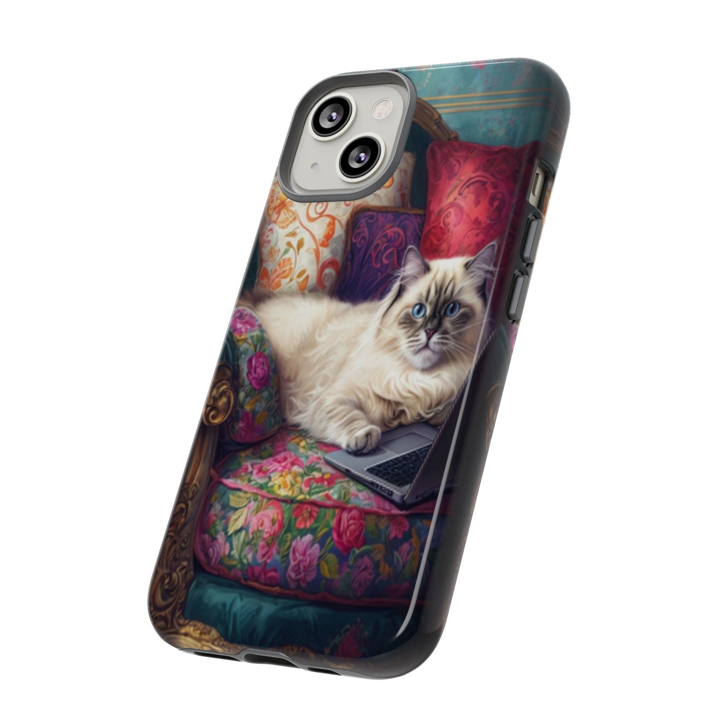 "Purr-sian Productivity" Mobile Phone Case