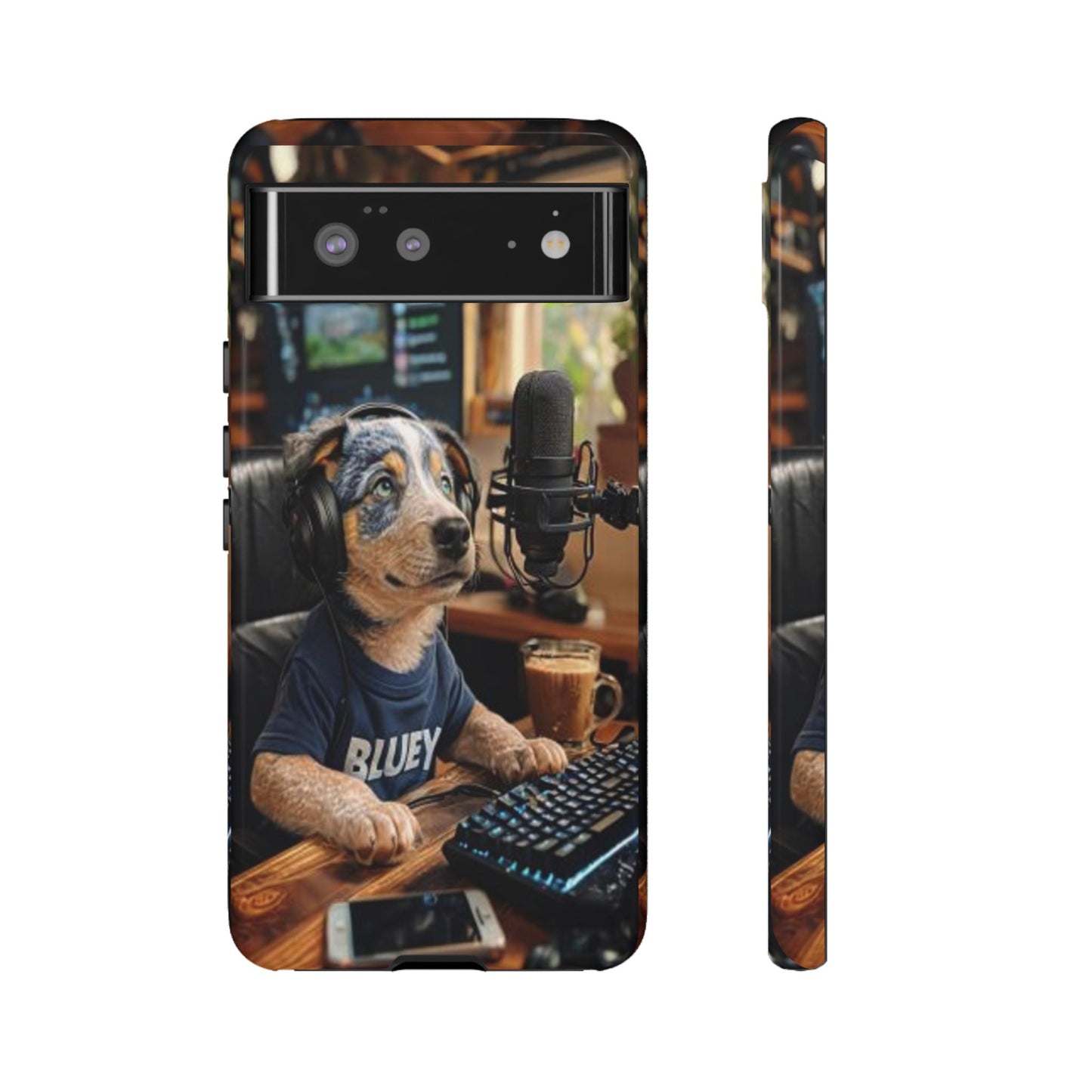 "Blue Heeler - a Tribute to Bluey" Mobile Phone Case