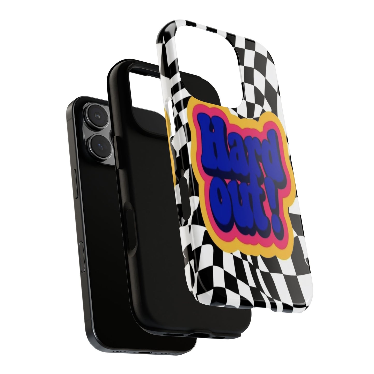 "Hard Out" Mobile Phone Case (blue)