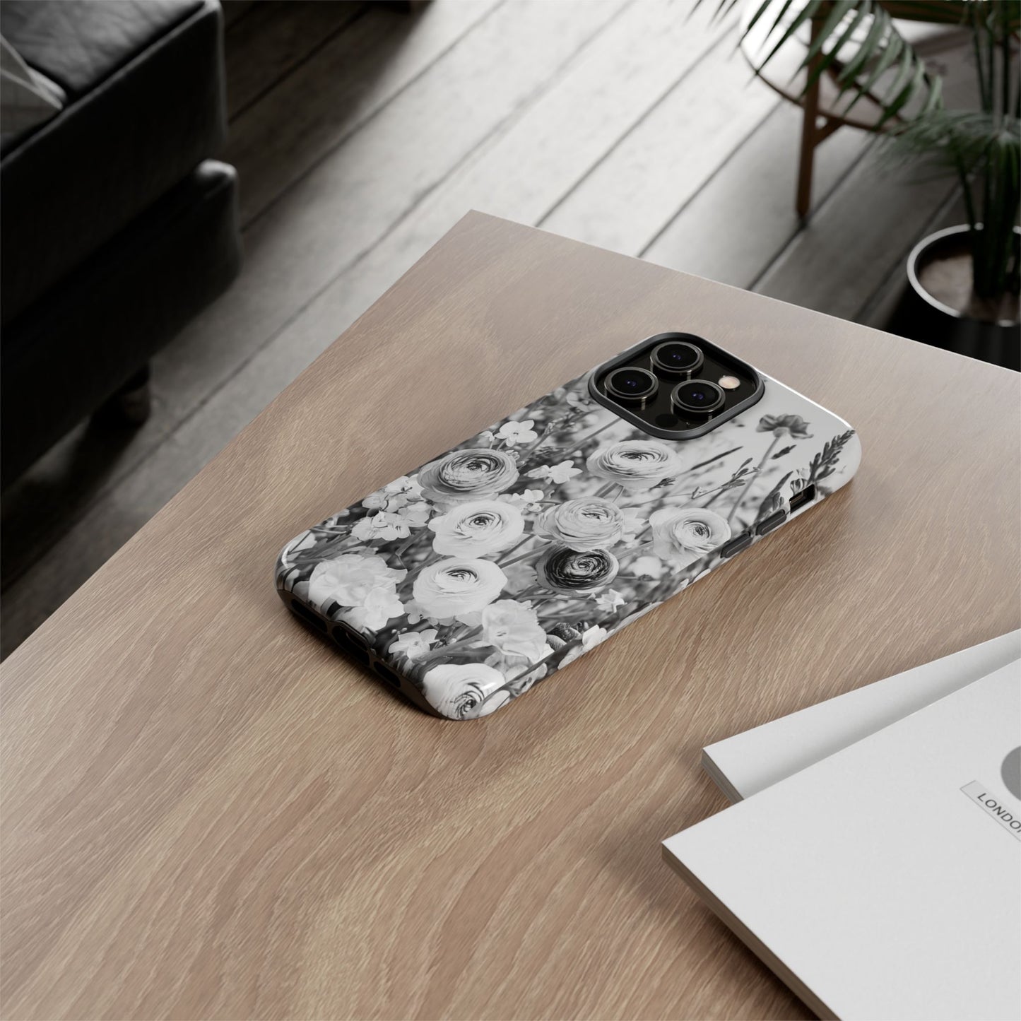 "Monochrome Muse" Mobile Phone Case