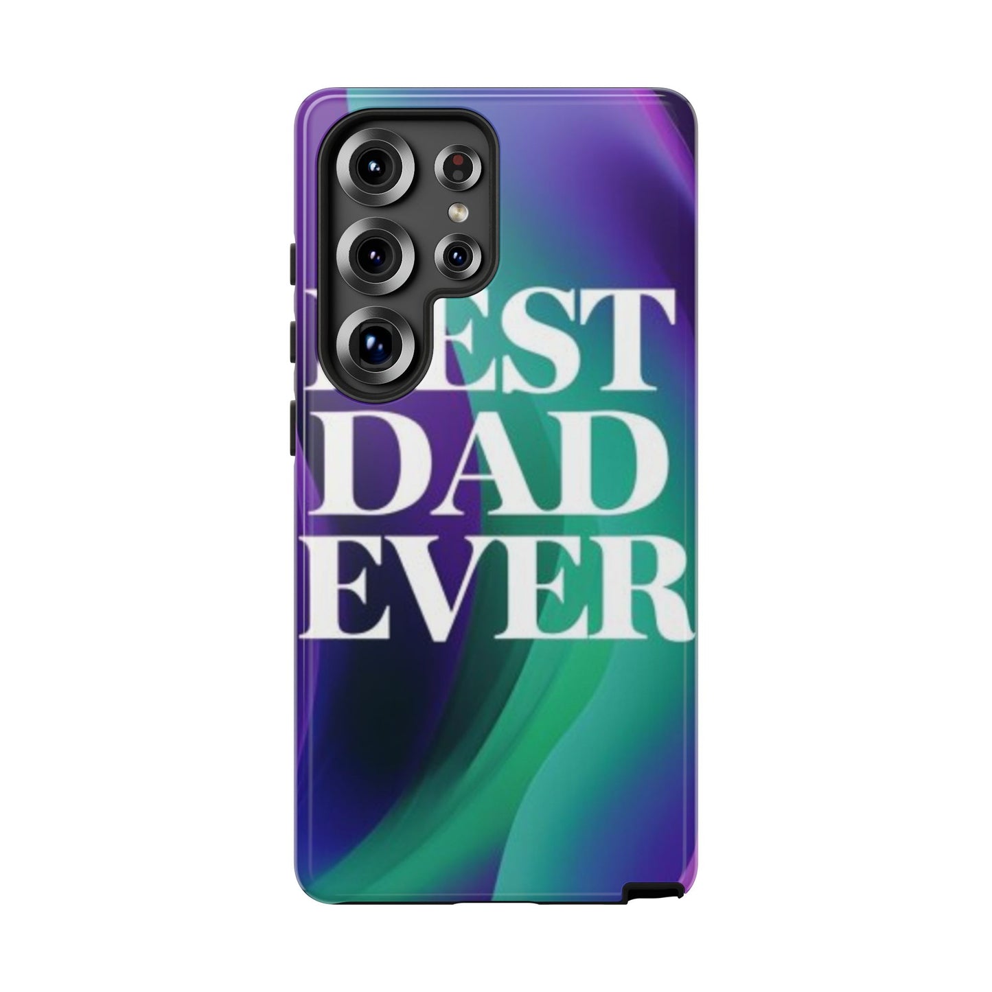 "Best Dad Ever" Mobile Phone Case (purple)