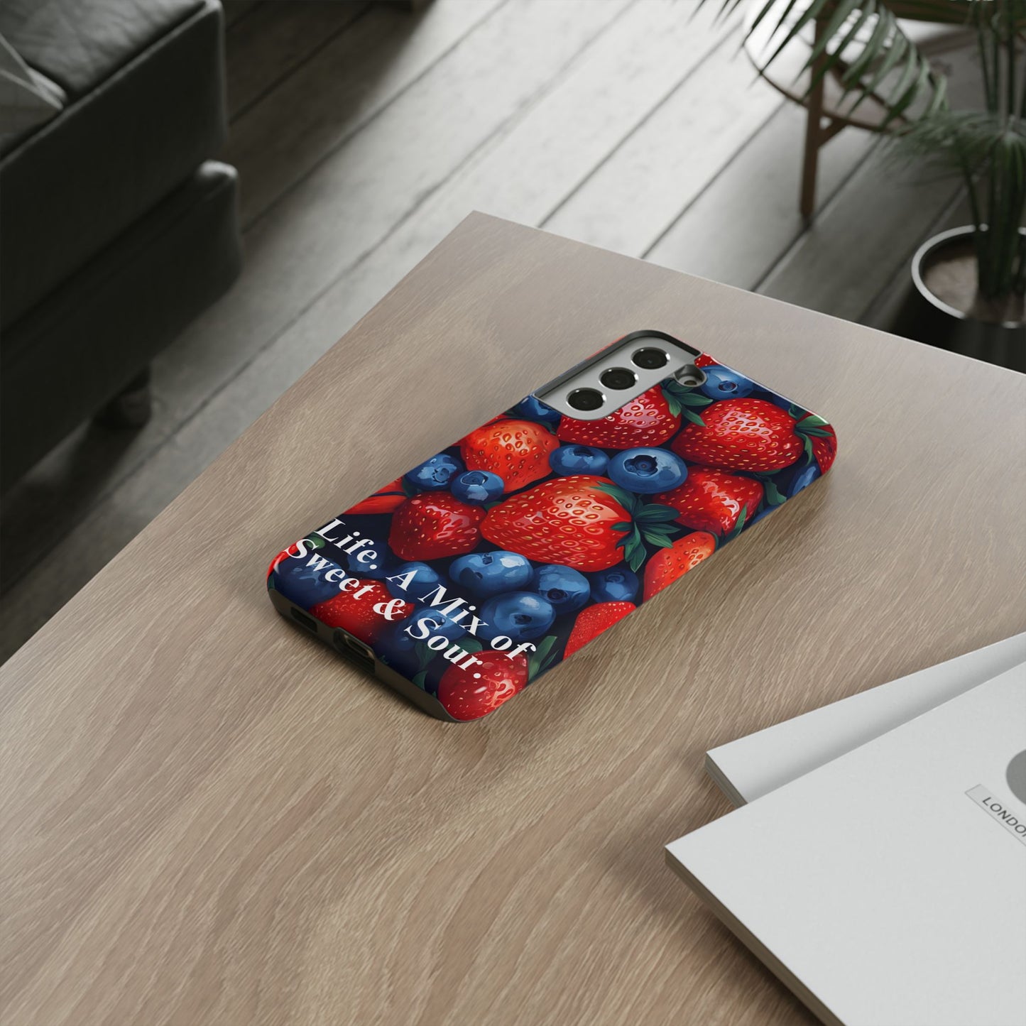 "Life. A Mix of Sweet and Sour" Mobile Phone Case