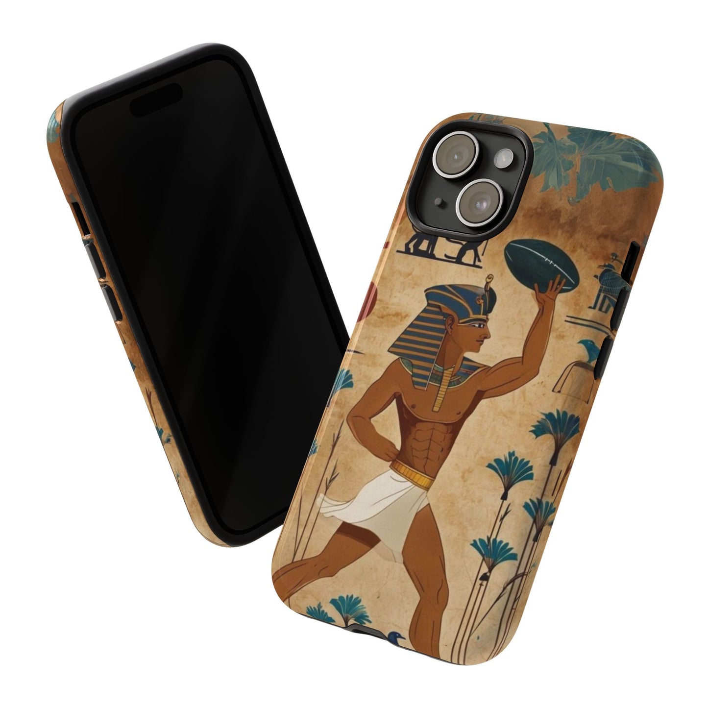 "Tutankhaman Takes the Pass" Mobile Phone Case