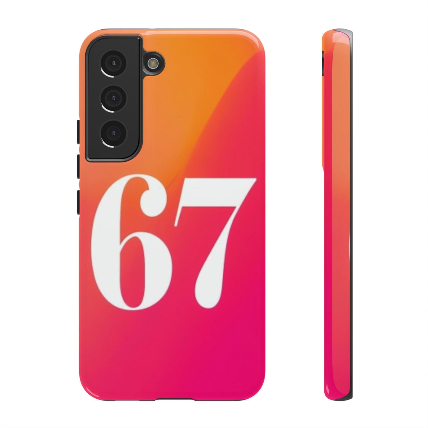 "67" Mobile Phone Case
