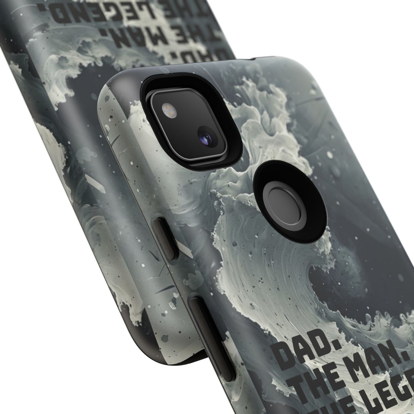 "Dad. The Man. The Legend" Mobile Phone Case (grey)
