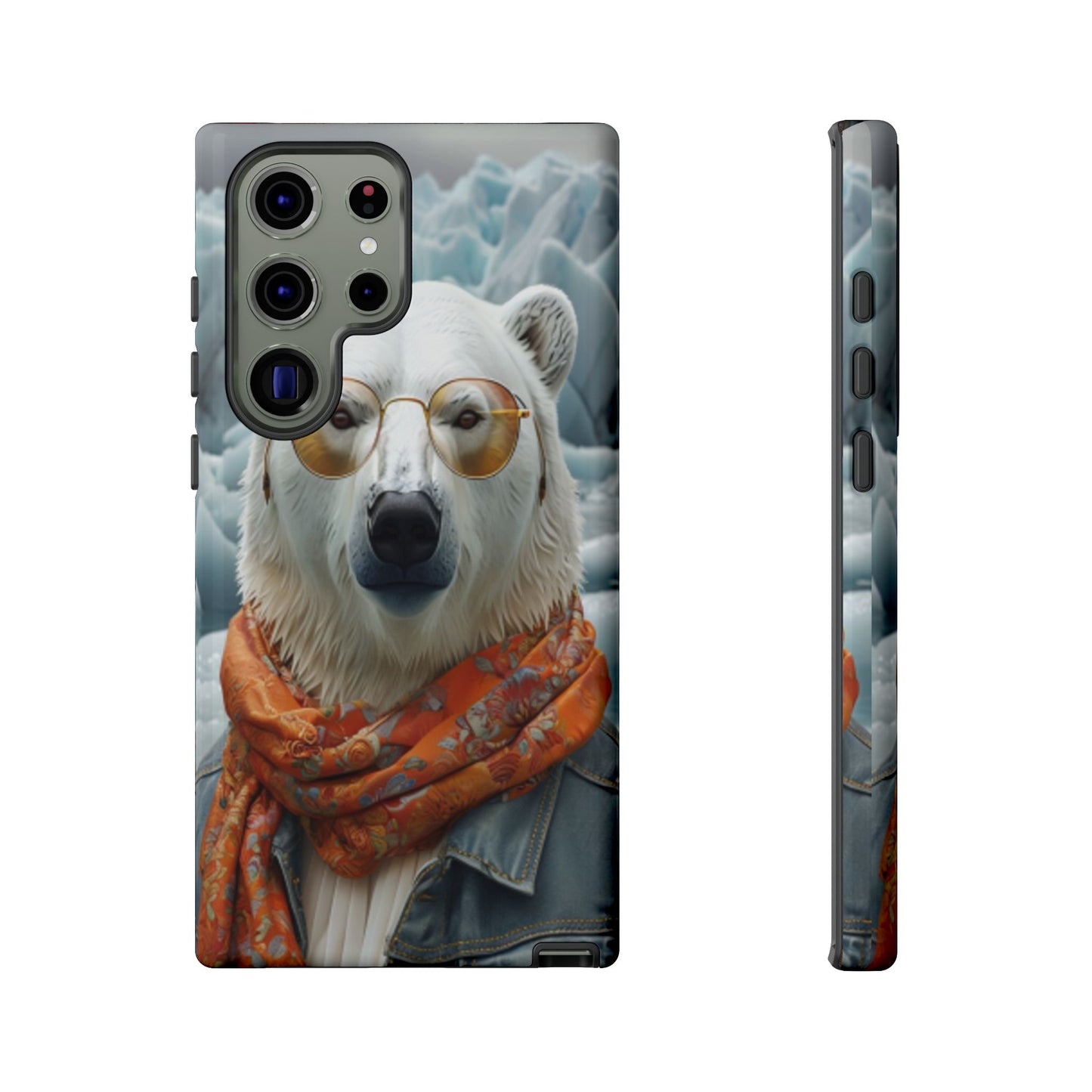 "Urban Zen Polar Bear" Mobile Phone Case