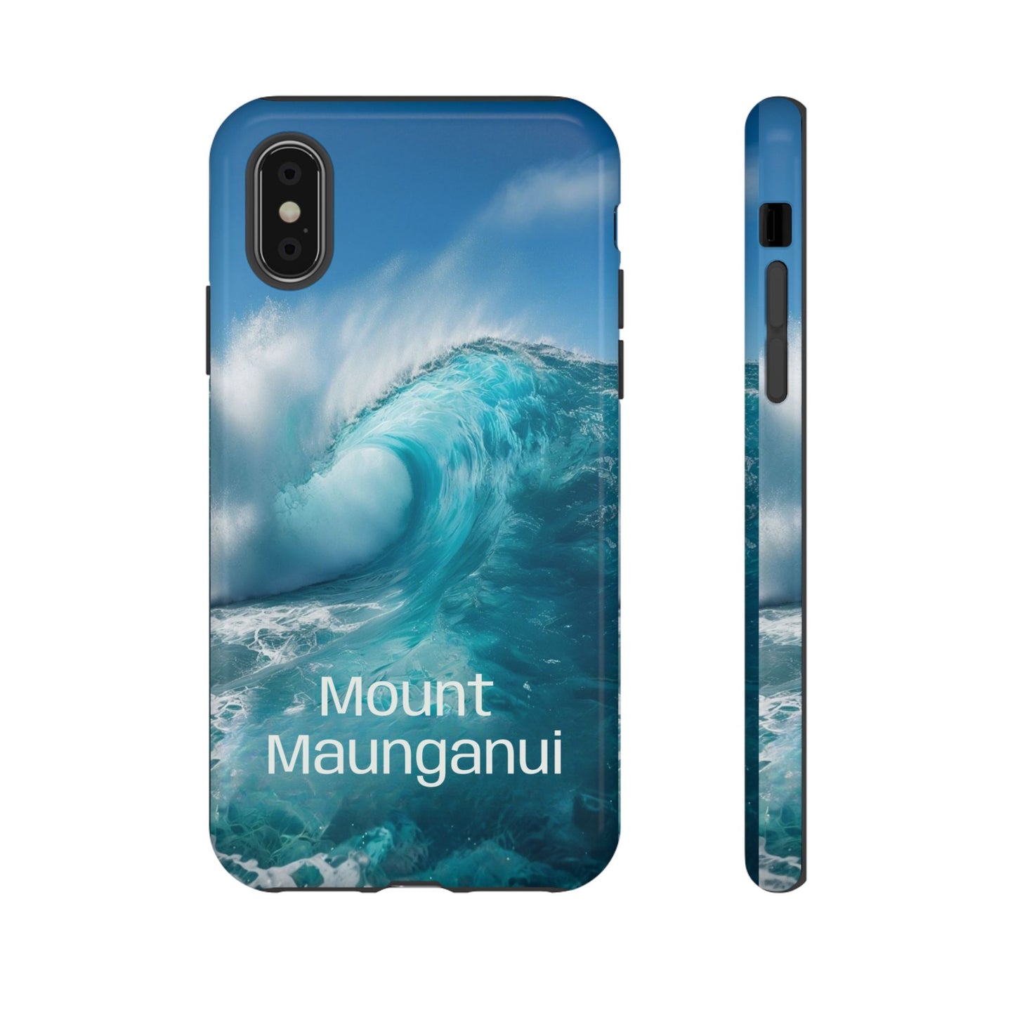 "Mount Maunganui" Mobile Phone Case (green)