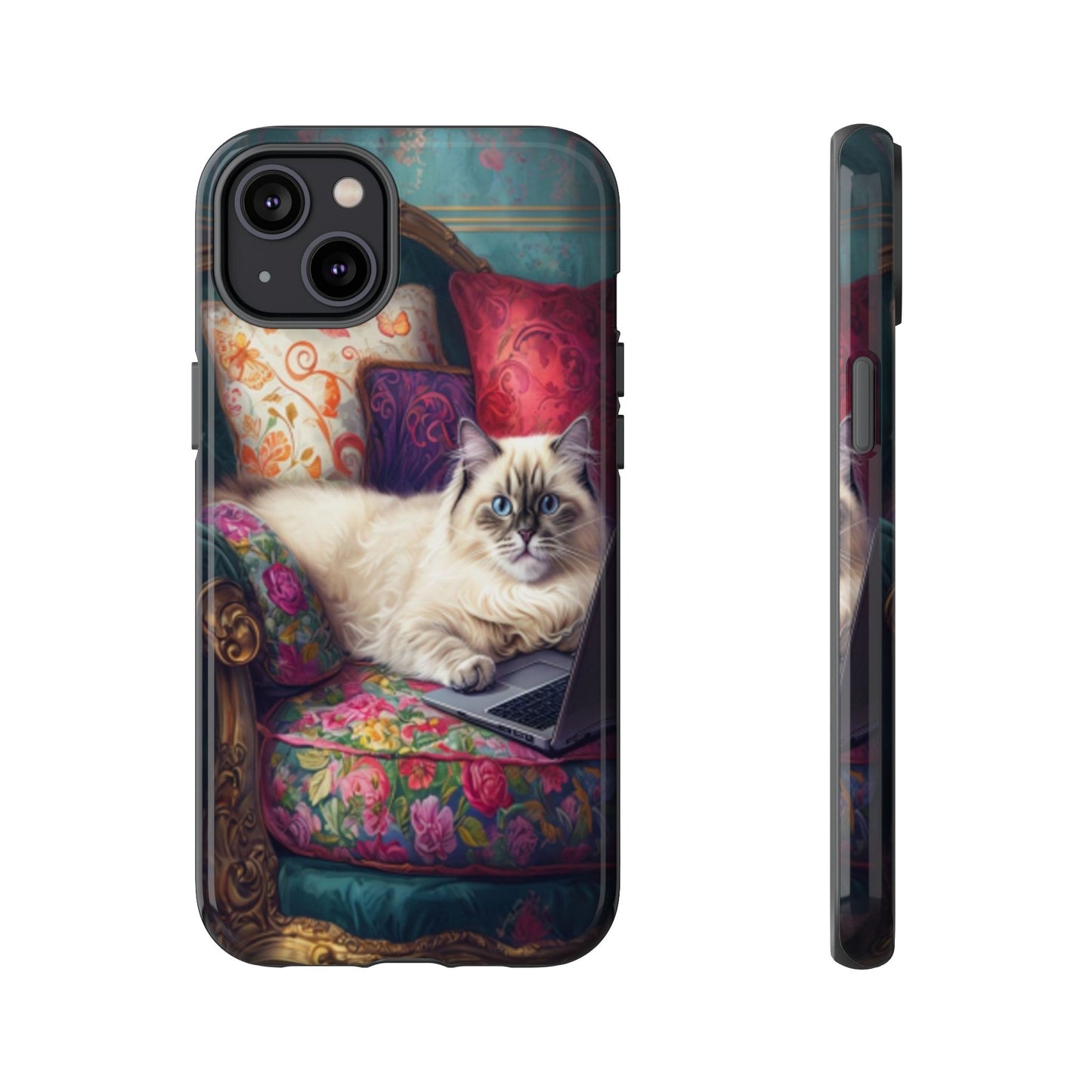 "Purr-sian Productivity" Mobile Phone Case