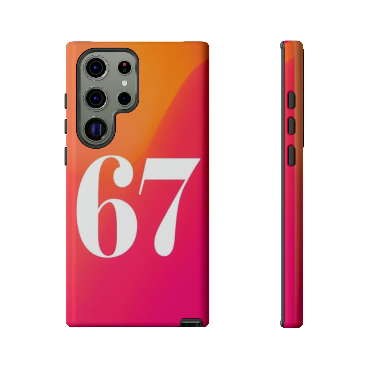 "67" Mobile Phone Case