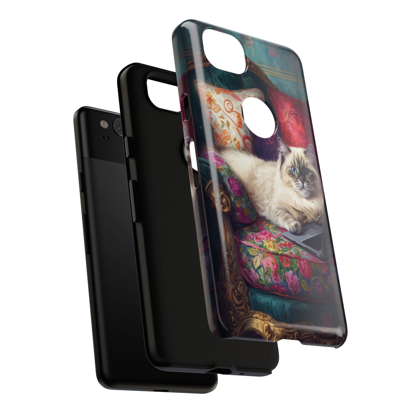 "Purr-sian Productivity" Mobile Phone Case