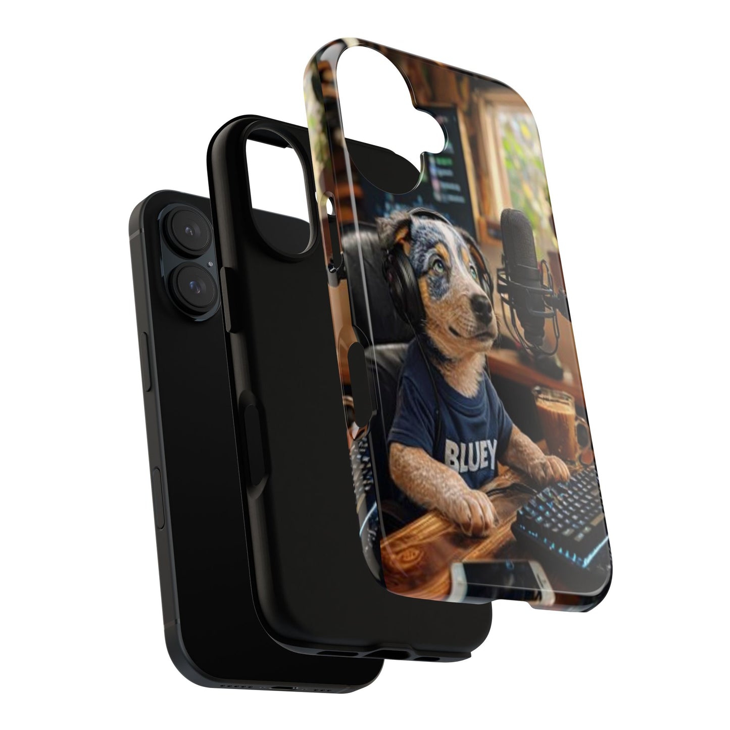 "Blue Heeler - a Tribute to Bluey" Mobile Phone Case