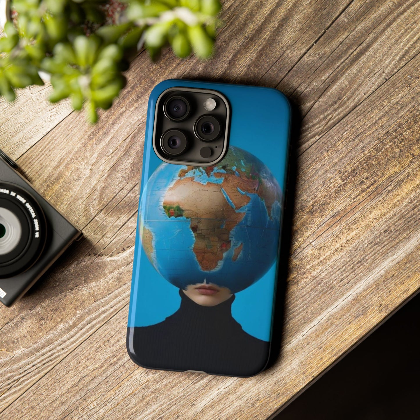 "She Who Carries the World" Mobile Phone Case