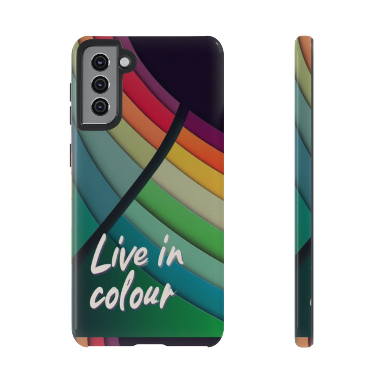 "Live in Colour" Mobile Phone Case
