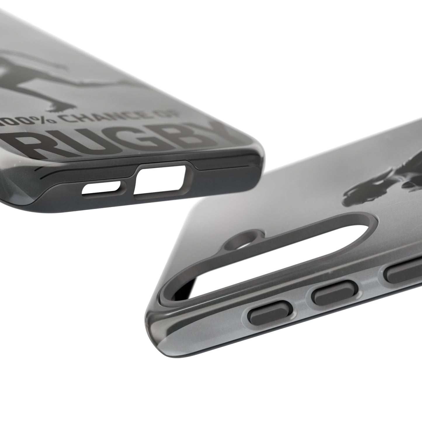 "Rain, Shine, Rugby" Mobile Phone Case