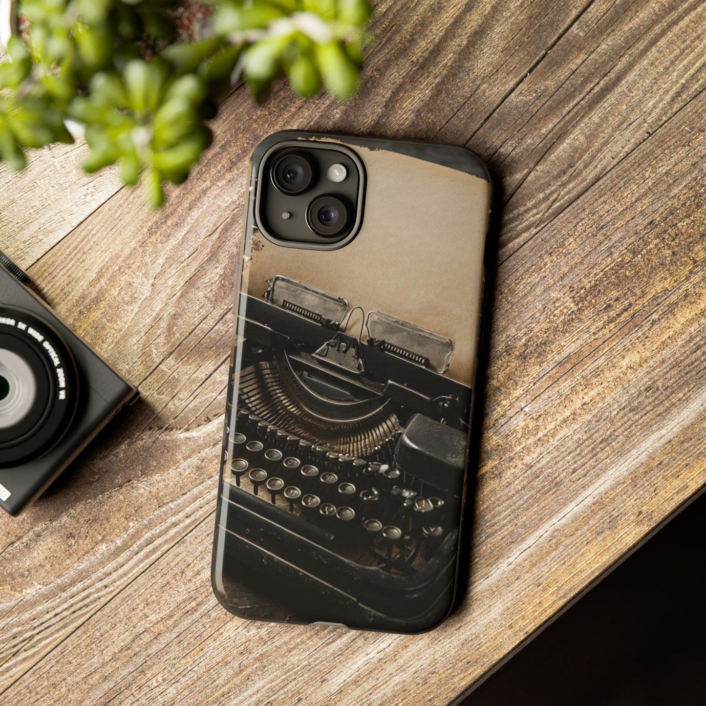 "Fade in. A Writer at the Cusp of Genius" Mobile Phone Case