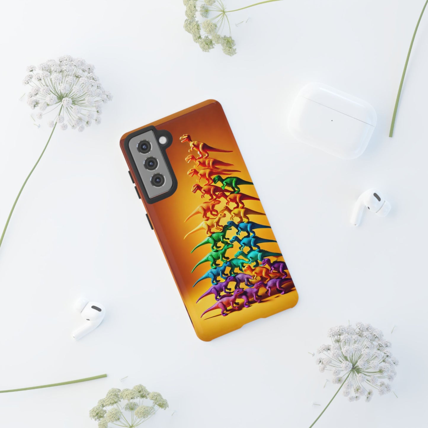 "Jurassic Glow-Up" Mobile Phone Case