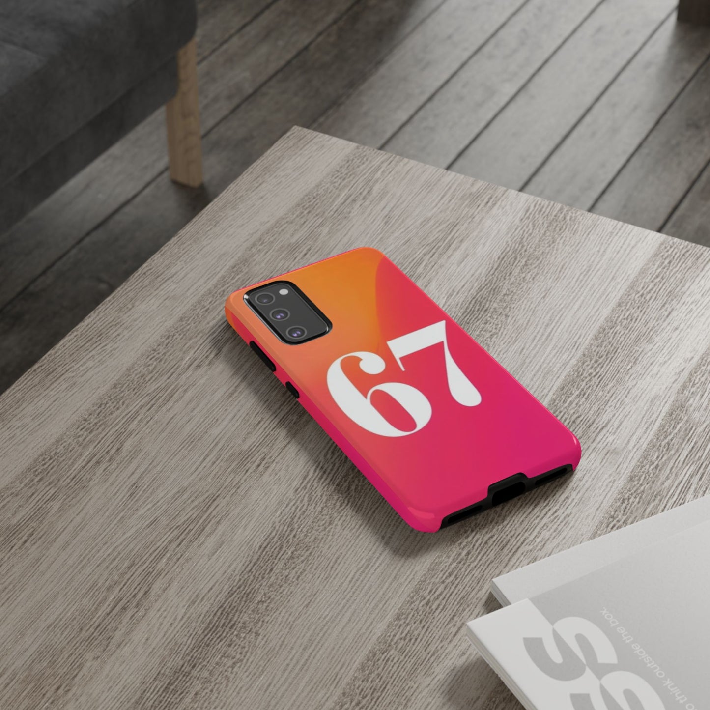 "67" Mobile Phone Case