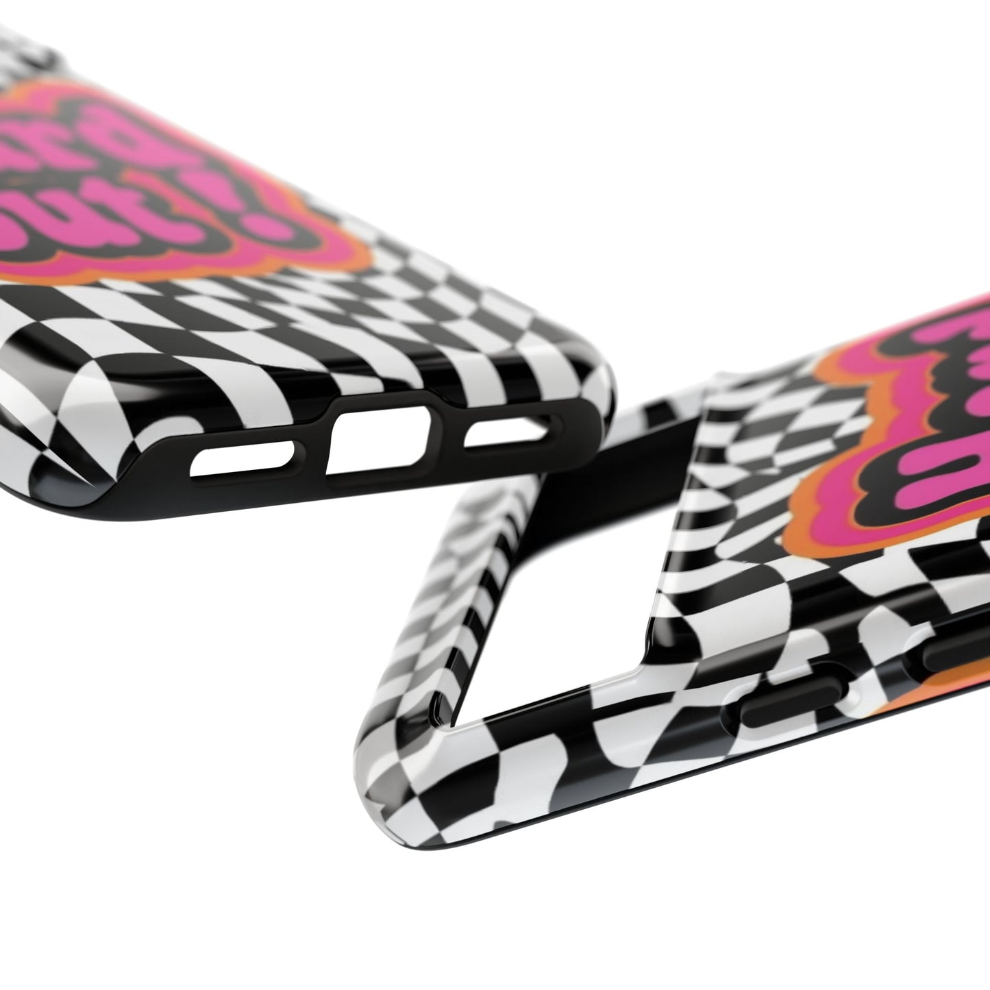 "Hard Out" Mobile Phone Case (pink)