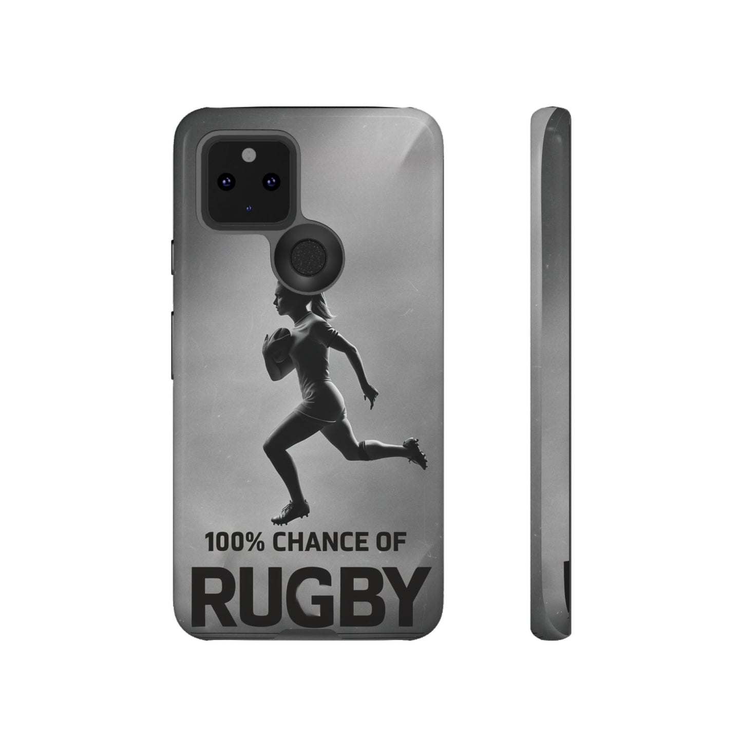 "Rain, Shine, Rugby" Mobile Phone Case