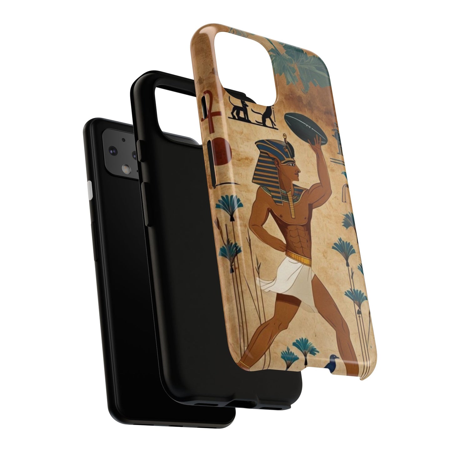"Tutankhaman Takes the Pass" Mobile Phone Case