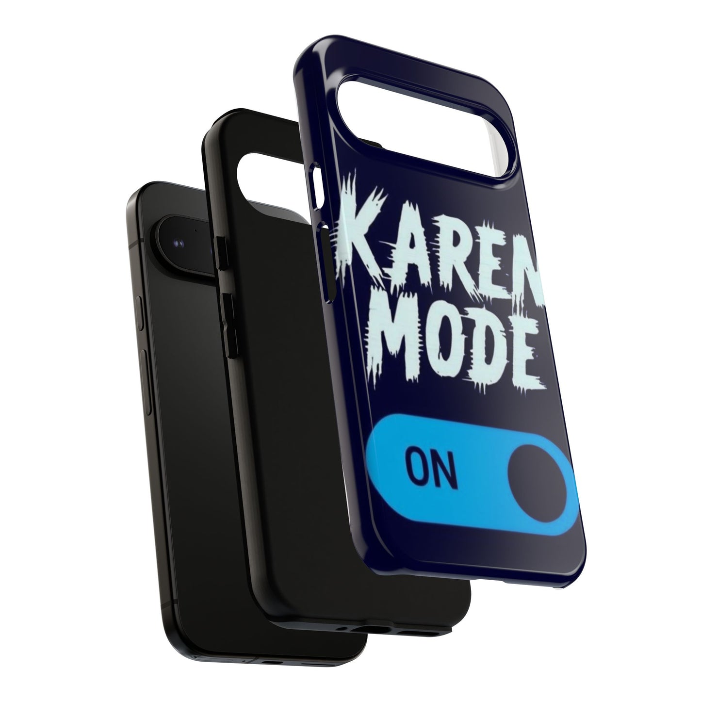"Karen Mode On" Mobile Phone Case (blue)