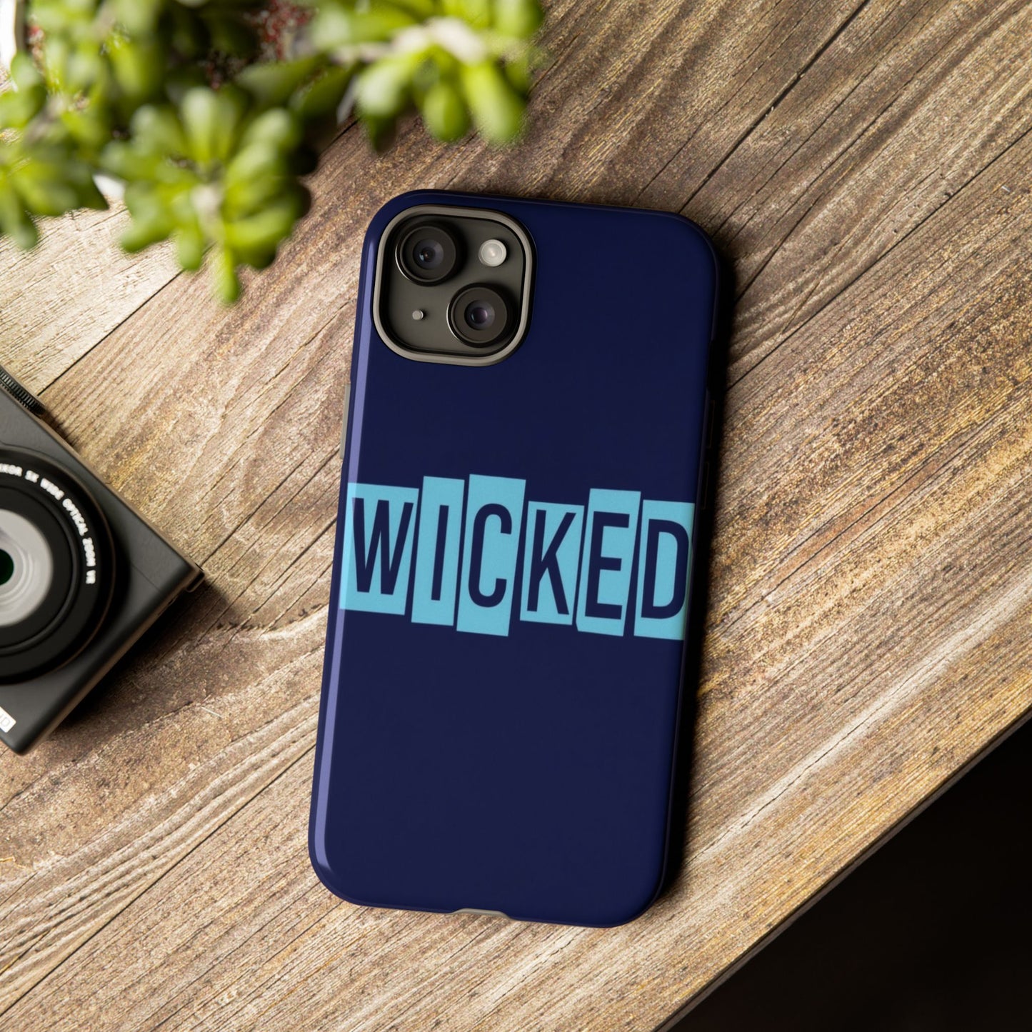 "Wicked" Mobile Phone Case (blue)