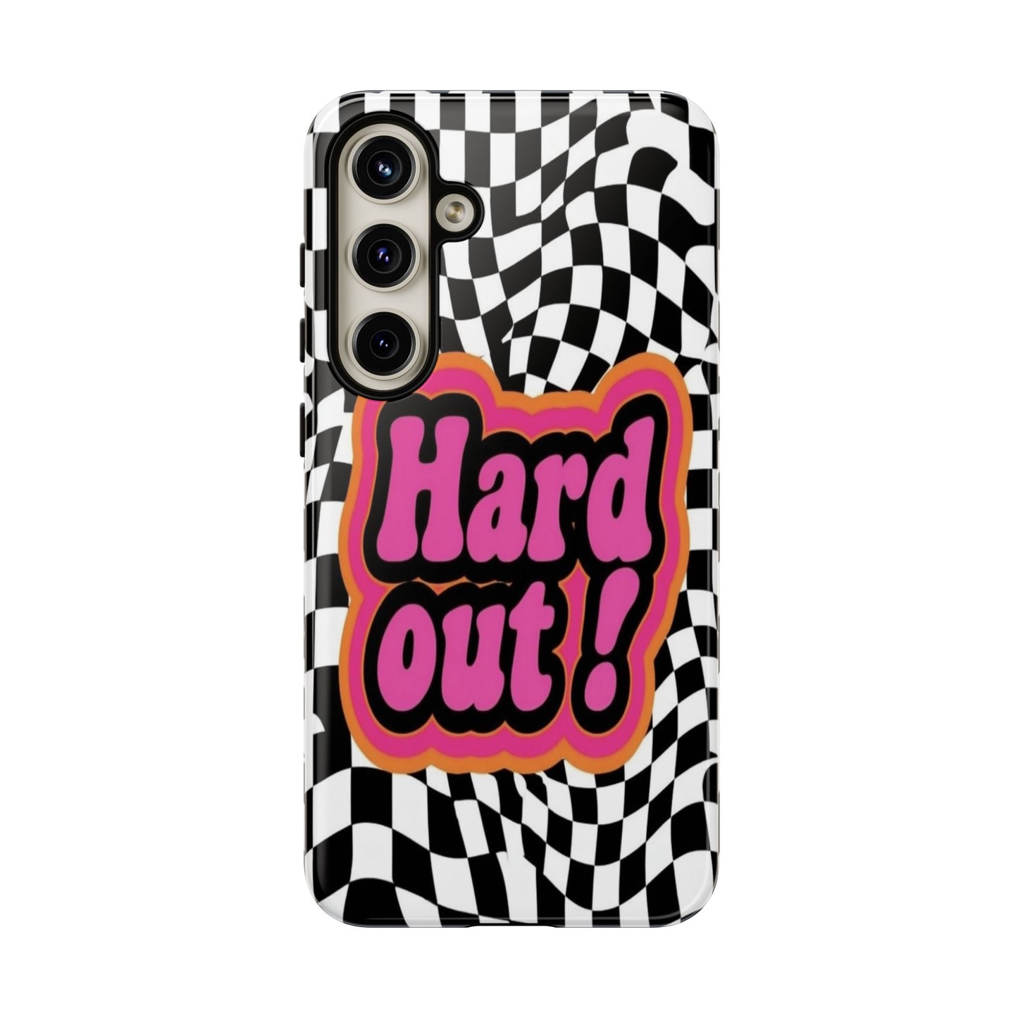 "Hard Out" Mobile Phone Case (pink)