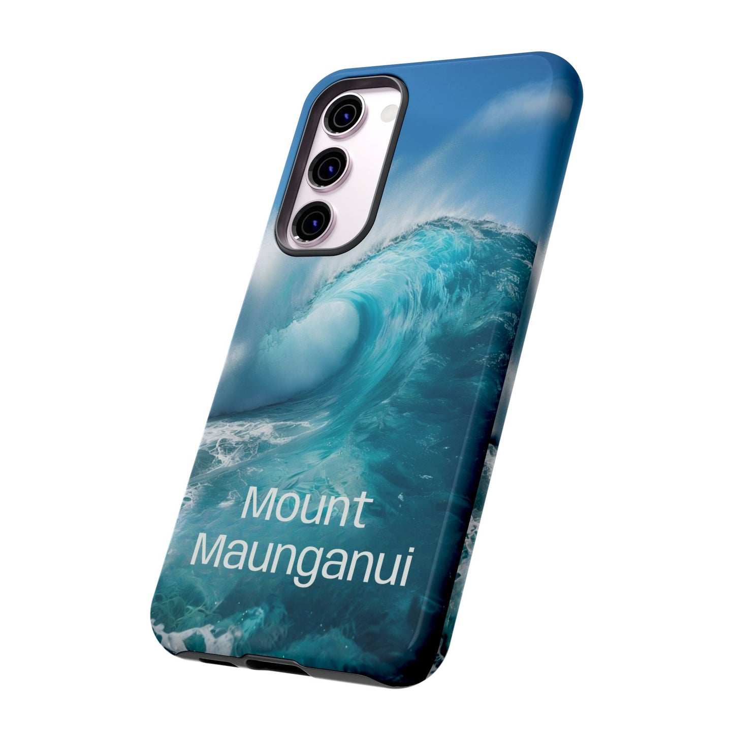 "Mount Maunganui" Mobile Phone Case (green)